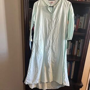Biba cotton lightweight dress size 36 EUC